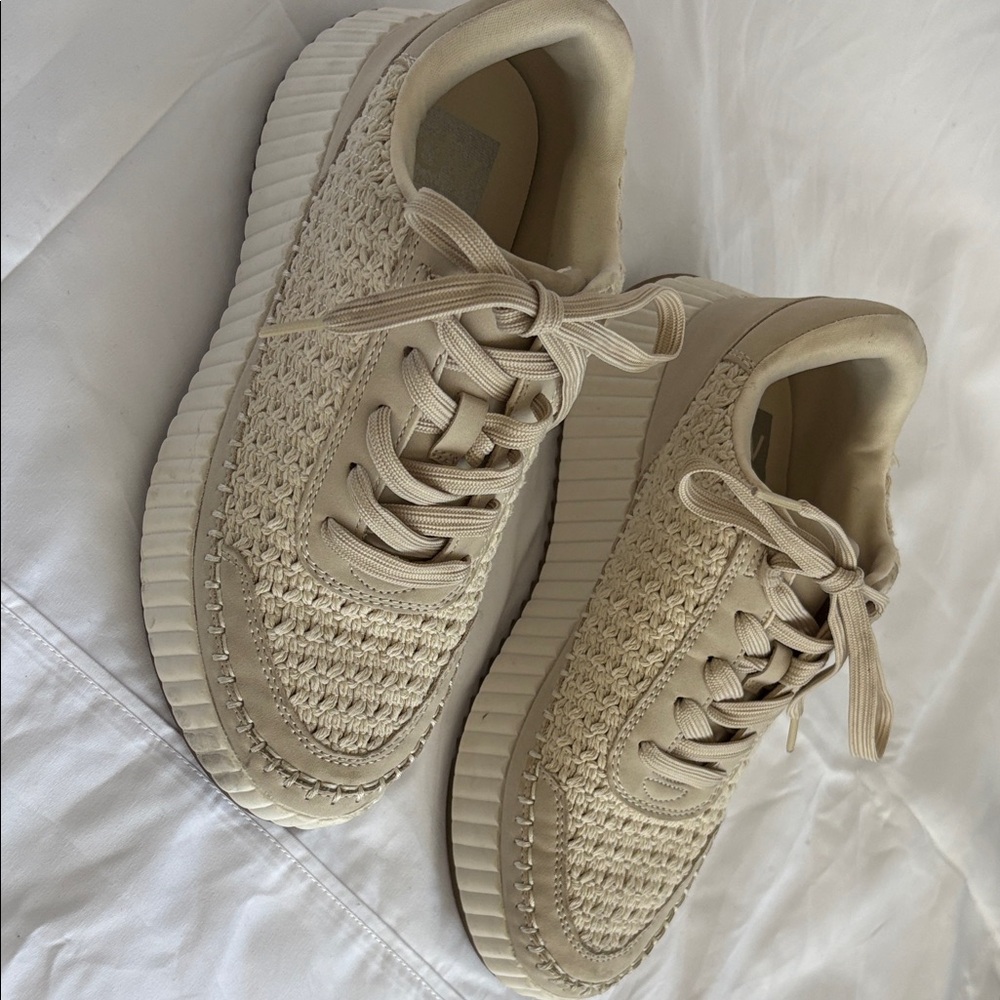 Dolce Vita Cream Women's Sneakers